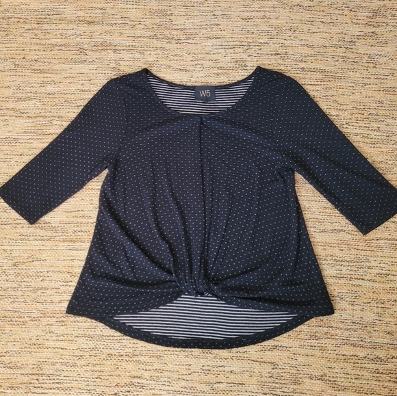 ANTHROPOLOGIE W5 Front Knot Shirt - Picture 6 of 6